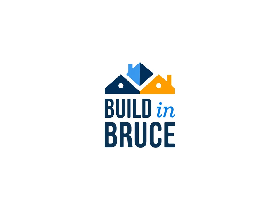 Housing program logo, concept two, on white
